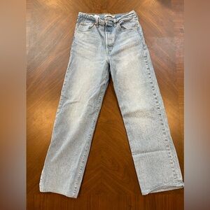 Levi’s ribcage straight jeans